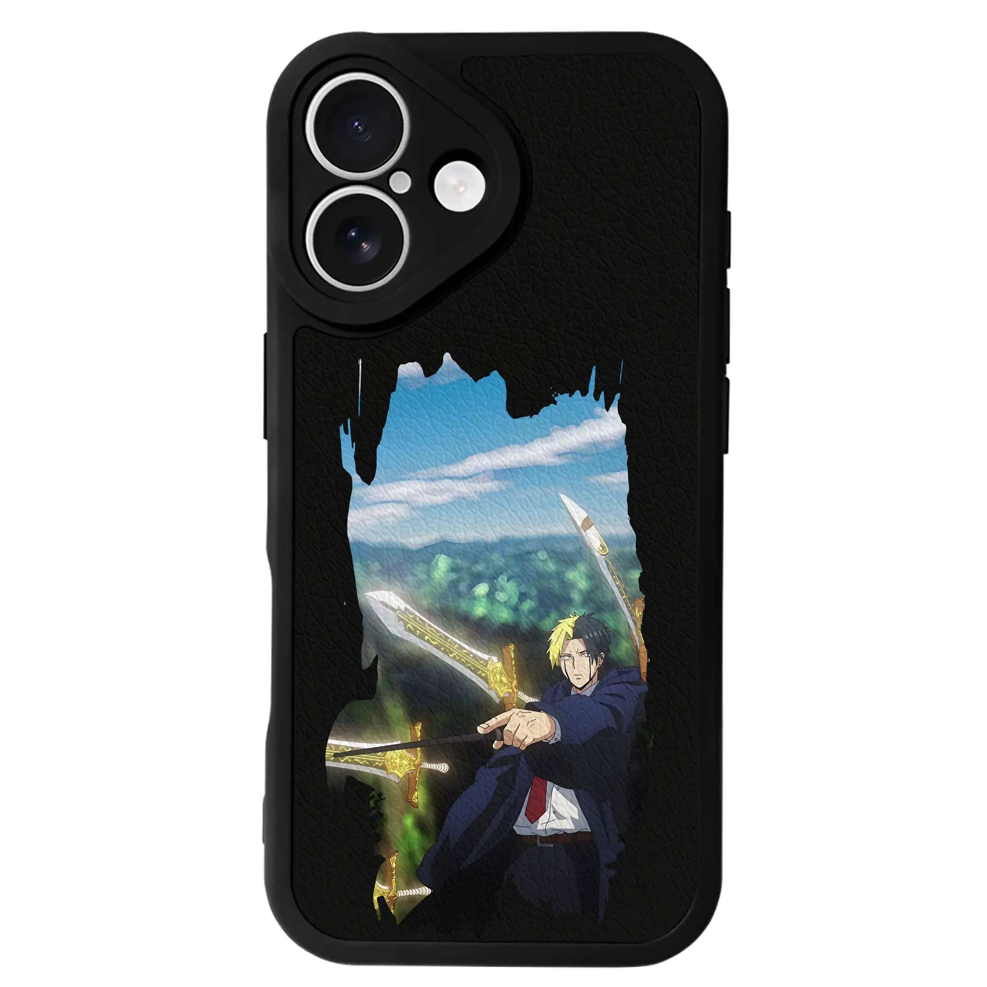 マッシュル グッズ,レイン・エイムズ - IPhone 16シリーズ対応 ・ シリコンスマホケース ・ レザー調 ・ 高精度フィット ・ 耐衝撃 ・ ワイヤレス充電対応 ・ 精密カット